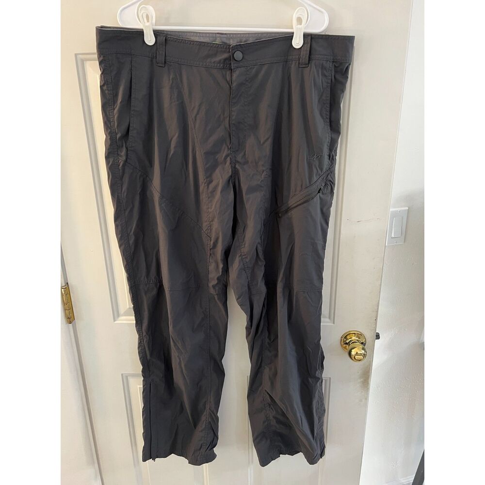 NordicTrack Gray Waterproof Utility Hiking Pants 40 x 32 2XL Outdoors Gorpcore